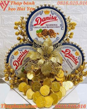 Tháp bánh kẹo Danisa tài lộc