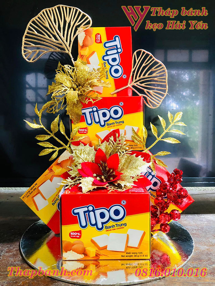 Tháp bánh kẹo Tipo tài lộc