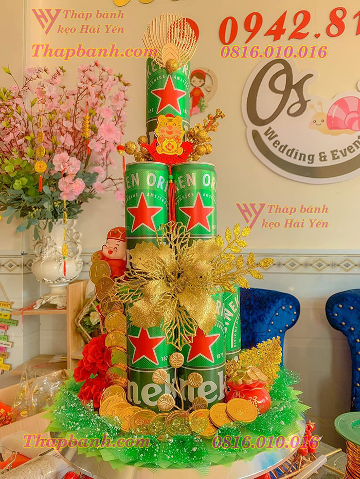 Tháp bia Heineken tài lộc là gì?