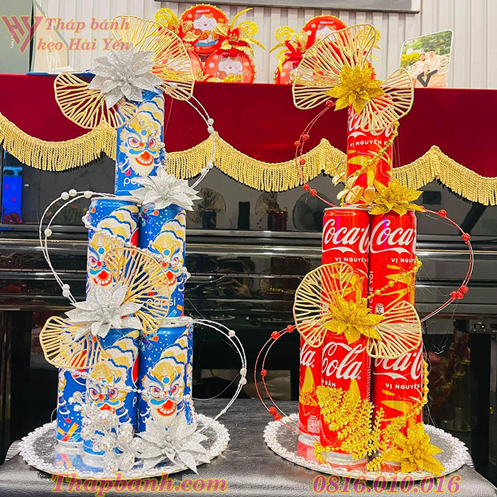 Ý nghĩa khi trưng bày tháp nước ngọt tài lộc