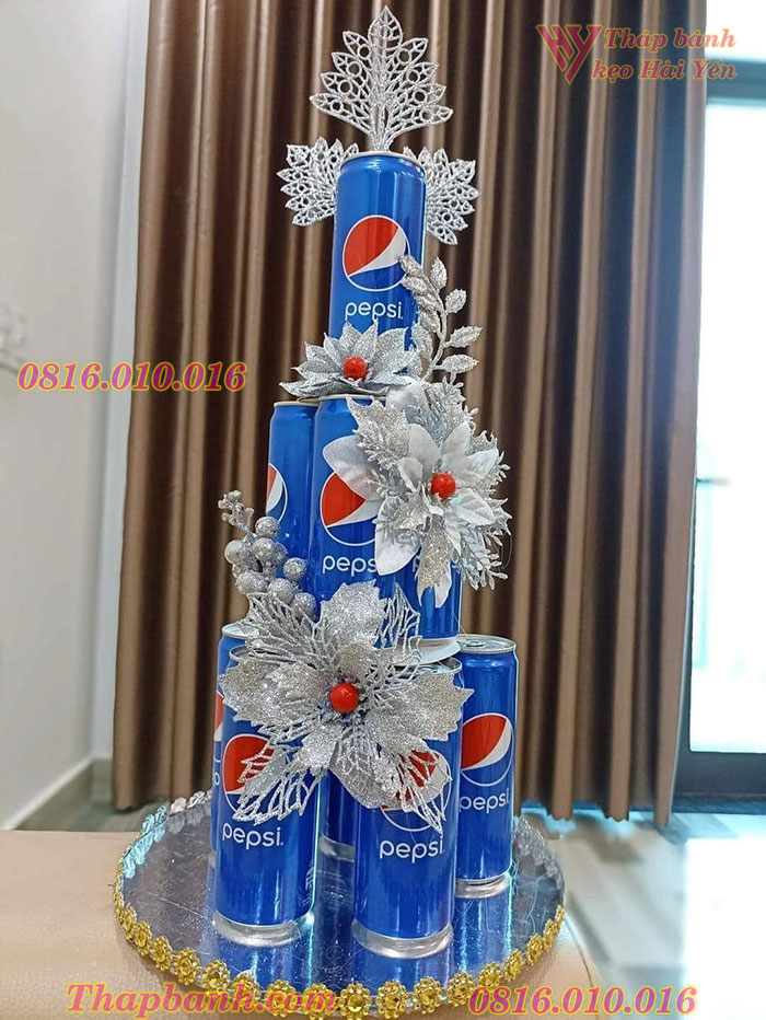 Tháp nước ngọt 9 lon pepsi