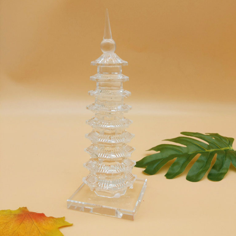 Tháp văn xương 13 tầng pha lê